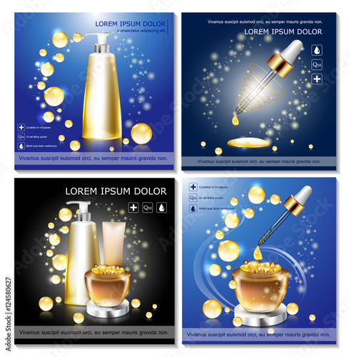set of Collagen Serum and Vitamin