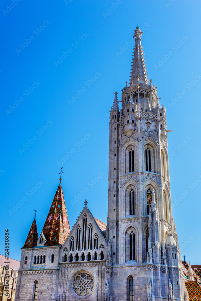 Matthias Church (Church of Our Lady of Buda). Budapest, Hungary.