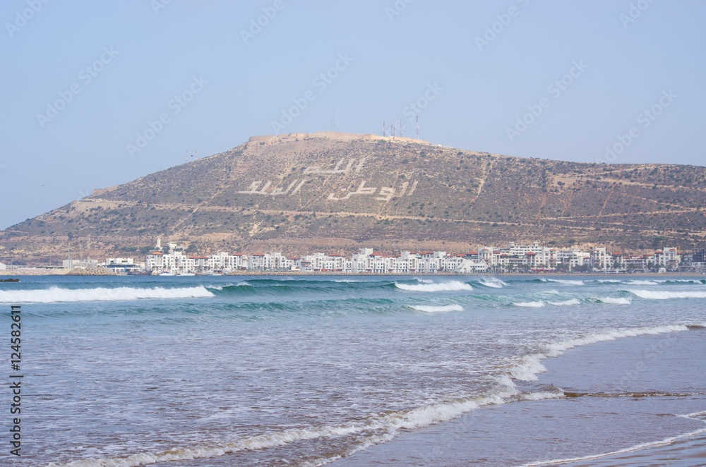 Famous hill in Agadir - Morocco