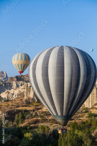 Hot air balloons in Cappadocia