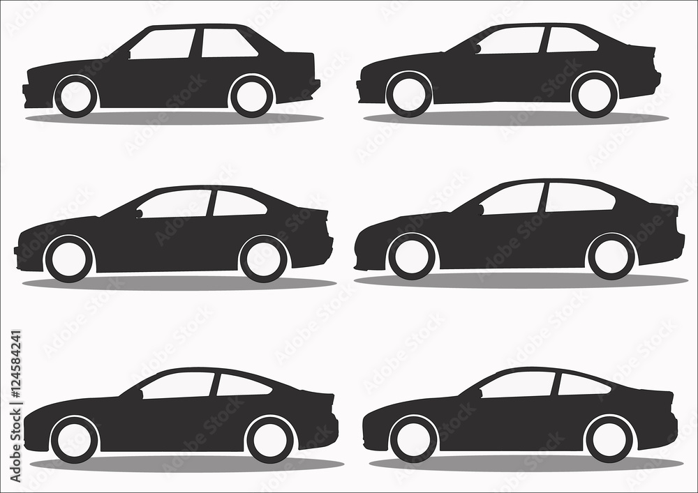 Car Icon collection vector set