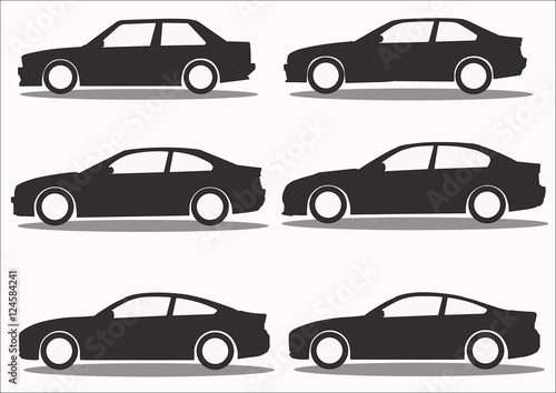 Car Icon collection vector set