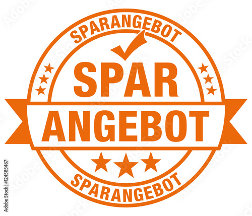 Sparangebot Stempel