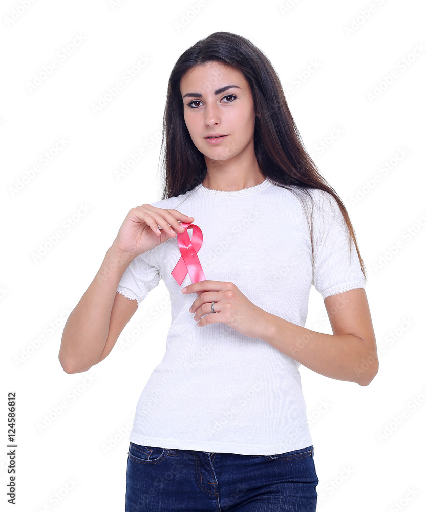 The concept health and prevention of breast cancer. The concept health and prevention of breast cancer.