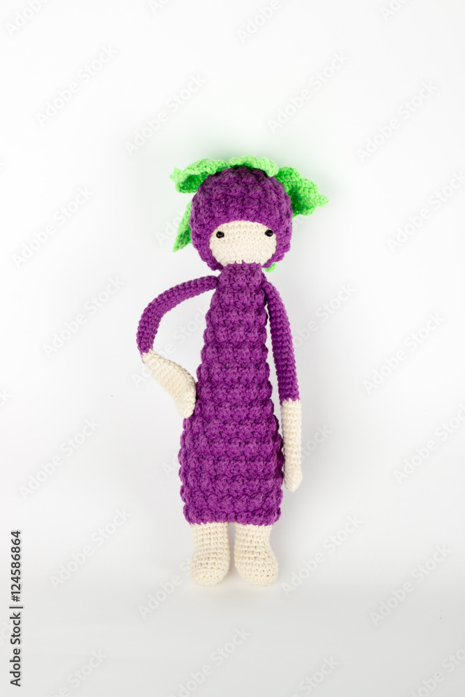 Crochet soft toy in the form of a blackberry Crochet soft toy in the form of a blackberry