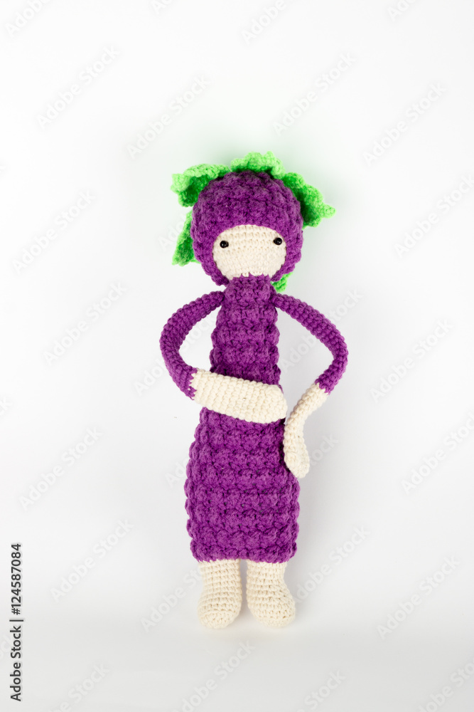Crochet soft toy in the form of a blackberry Crochet soft toy in the form of a blackberry