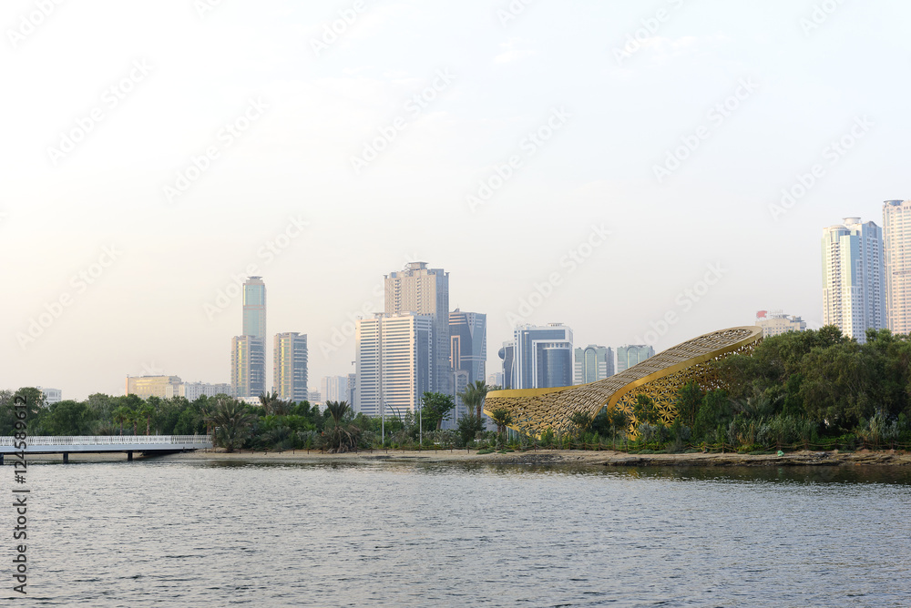 Sharjah Skyline from Creek View Sharjah Skyline from Creek View