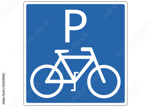 Schild Fahrradparkplatz