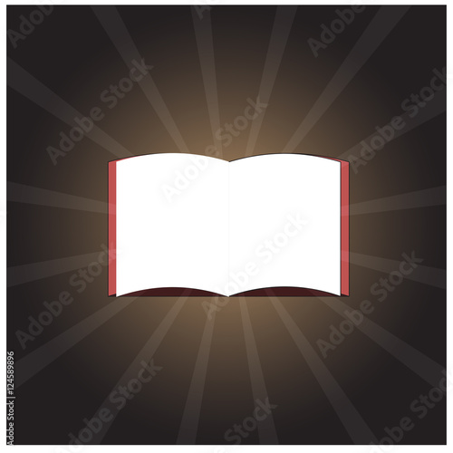 книга излучающая свет