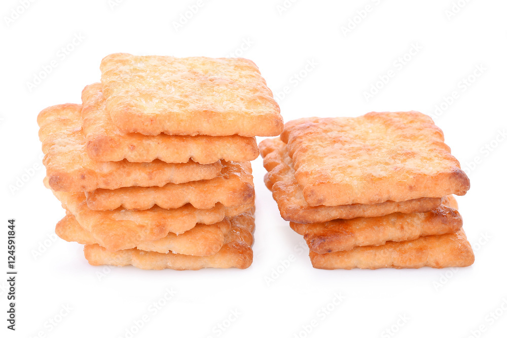 butter biscuits isolated on white butter biscuits isolated on white