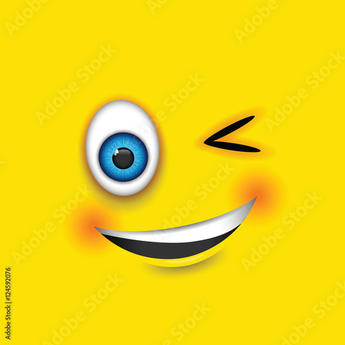 winking emoji