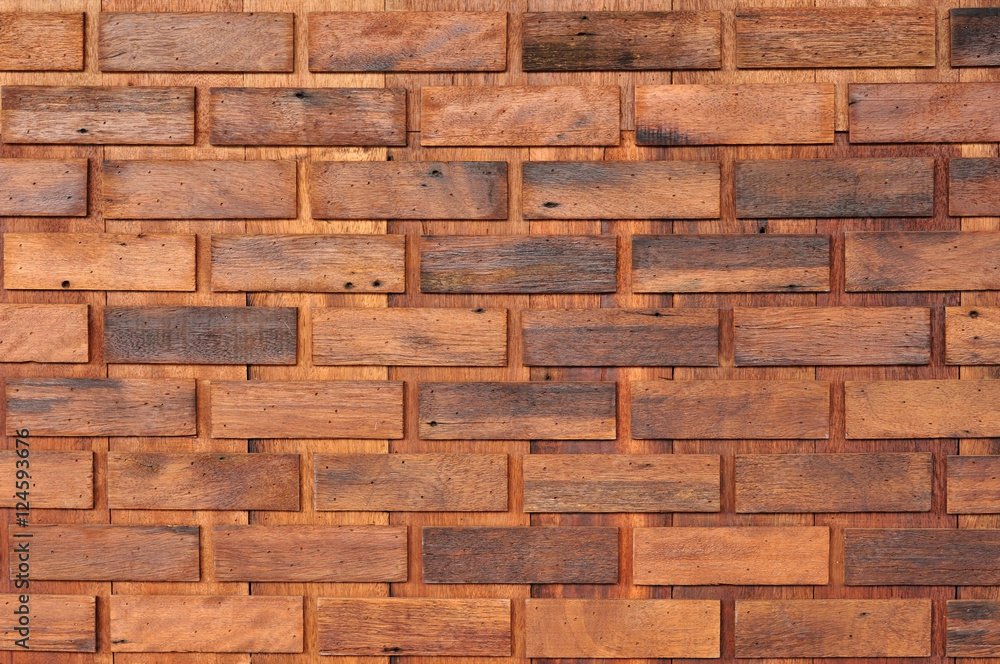 Obraz premium Wooden wall background and texture