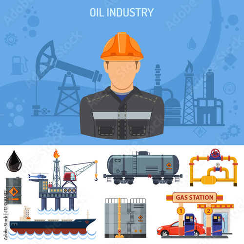 Oil industry Concept