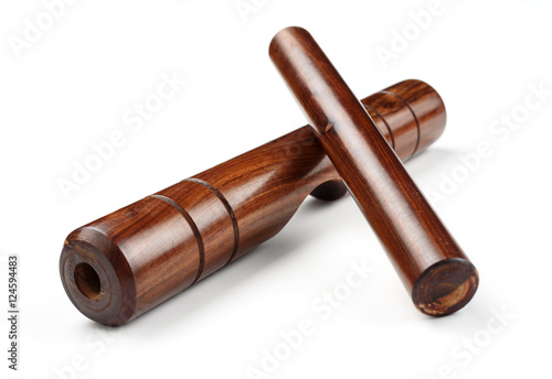 Photos latin wooden claves