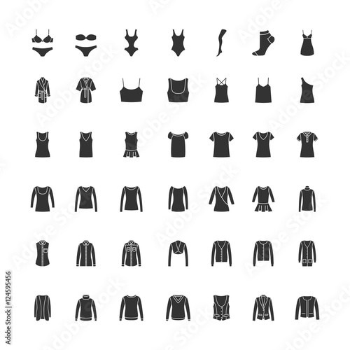 Black clothes icons part 1