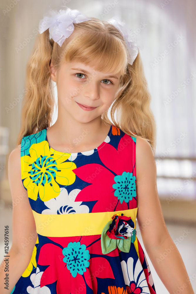 Beautiful little girl Beautiful little girl