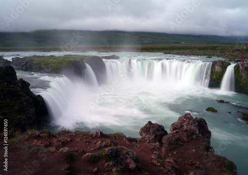 der Wasserfall Godafoss in Island