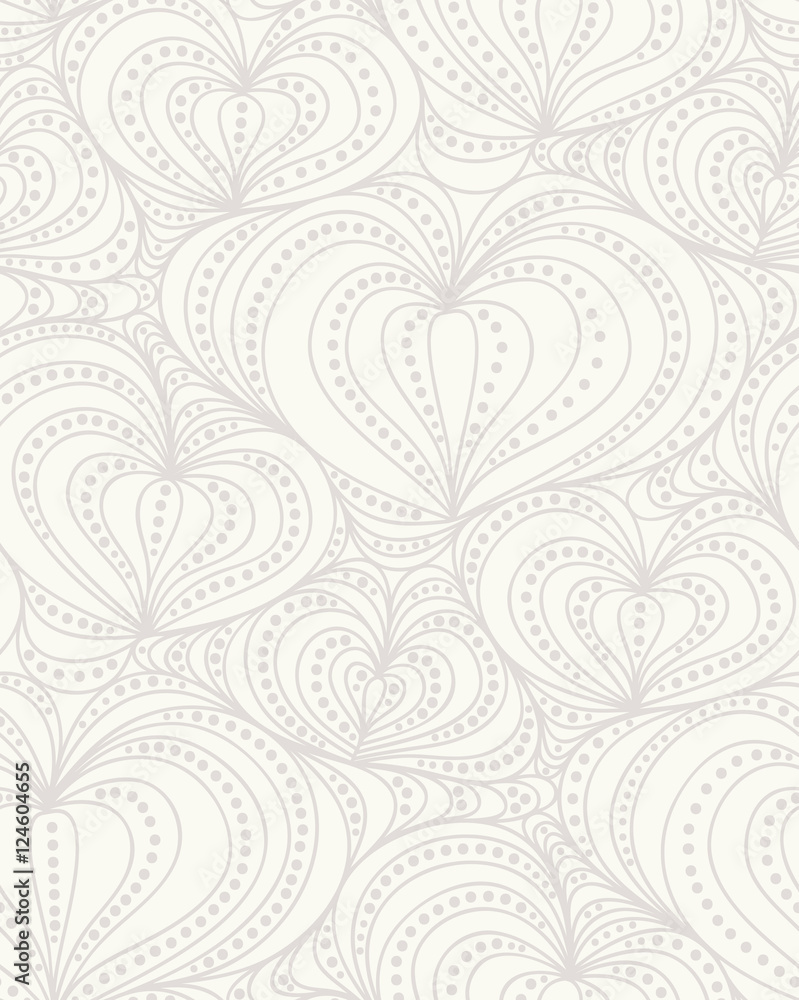 Vector floral background of drawn lines Vector floral background of drawn lines