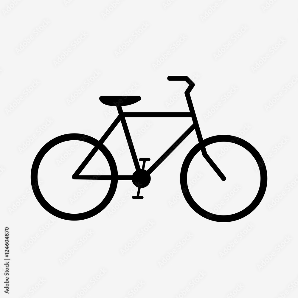 Bike icon vector Bike icon vector