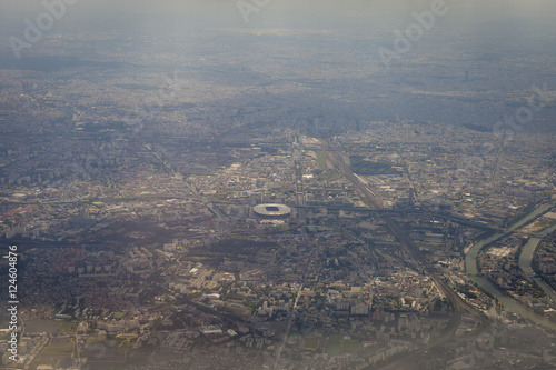 Photography stade de france paris luftaufnahme