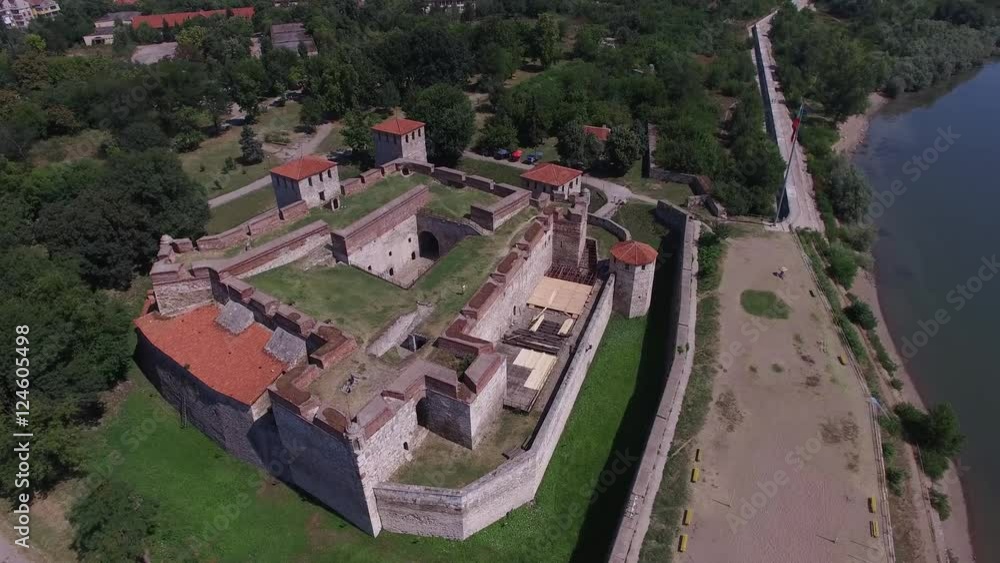The medieval Baba Vida fortress by the Danube river in Vidin, Bulgaria The medieval Baba Vida fortress by the Danube river in Vidin, Bulgaria