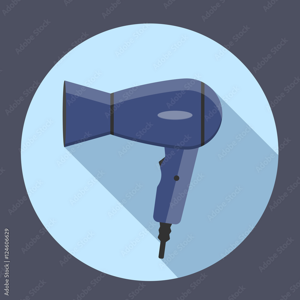 Hair dryer isolated on white Hair dryer isolated on white