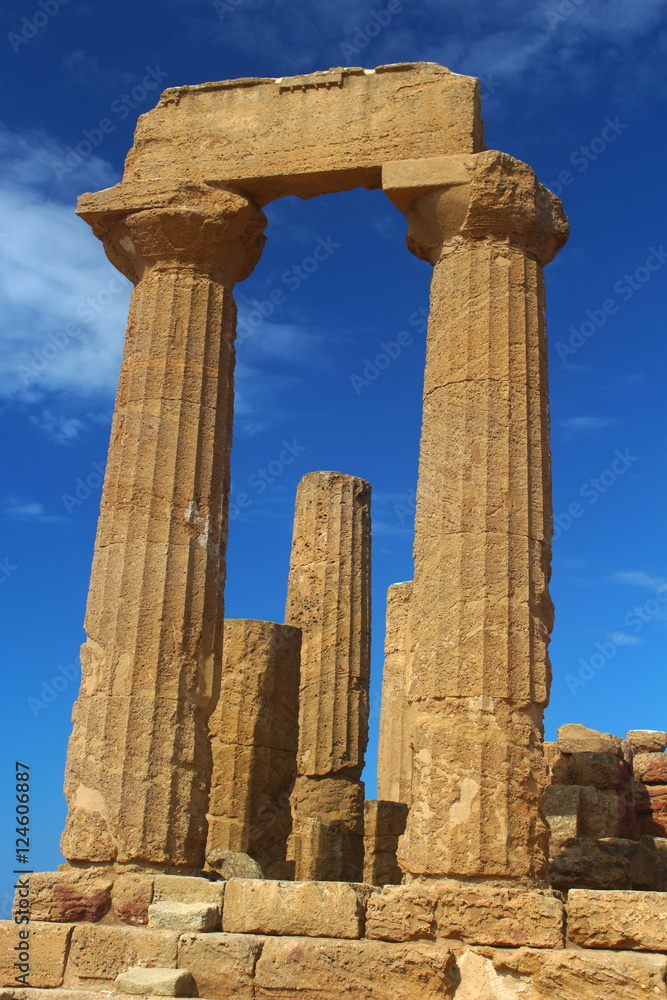 Hera Temple, temple valley, Agrigente, Sicily