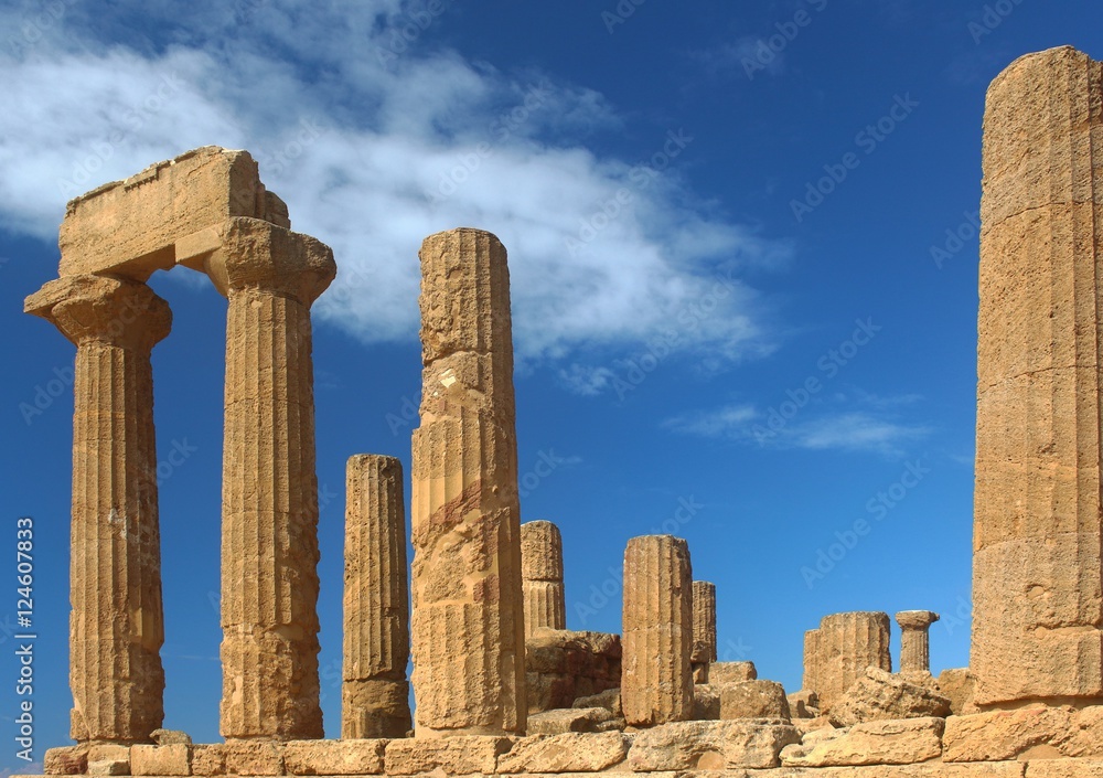 Hera Temple, temple valley, Agrigente, Sicily