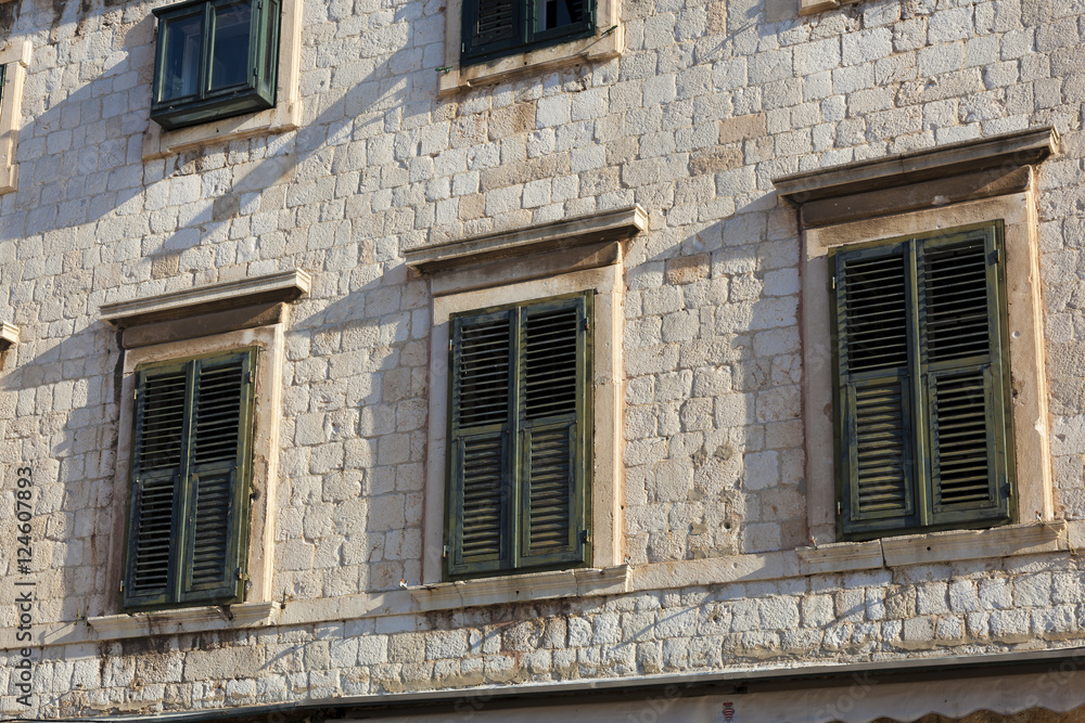 Architecture of Dubrovnik, Dalmatia, Croatia