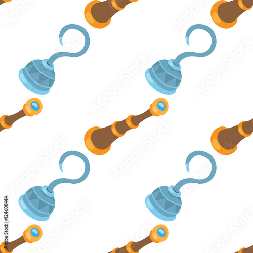 Seamless pattern for design surface Spyglass.