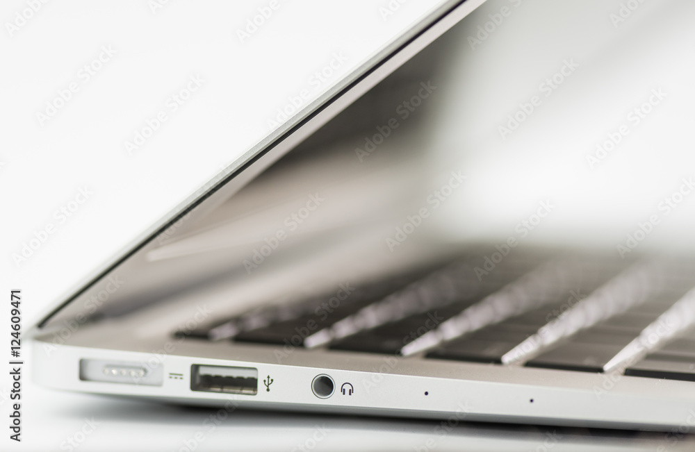 custom made wallpaper toronto digitalLaptop isolated on white background