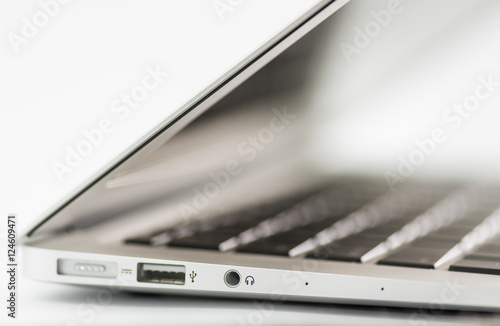 Wallpaper Mural Laptop isolated on white background Torontodigital.ca