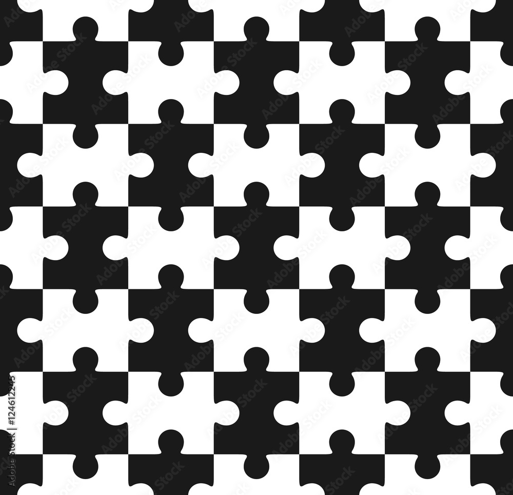 Jigsaw puzzle seamless Jigsaw puzzle seamless