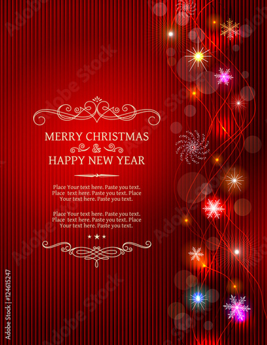 Beautiful christmas background.