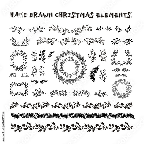 Vector Collection Hand Drawn design elements