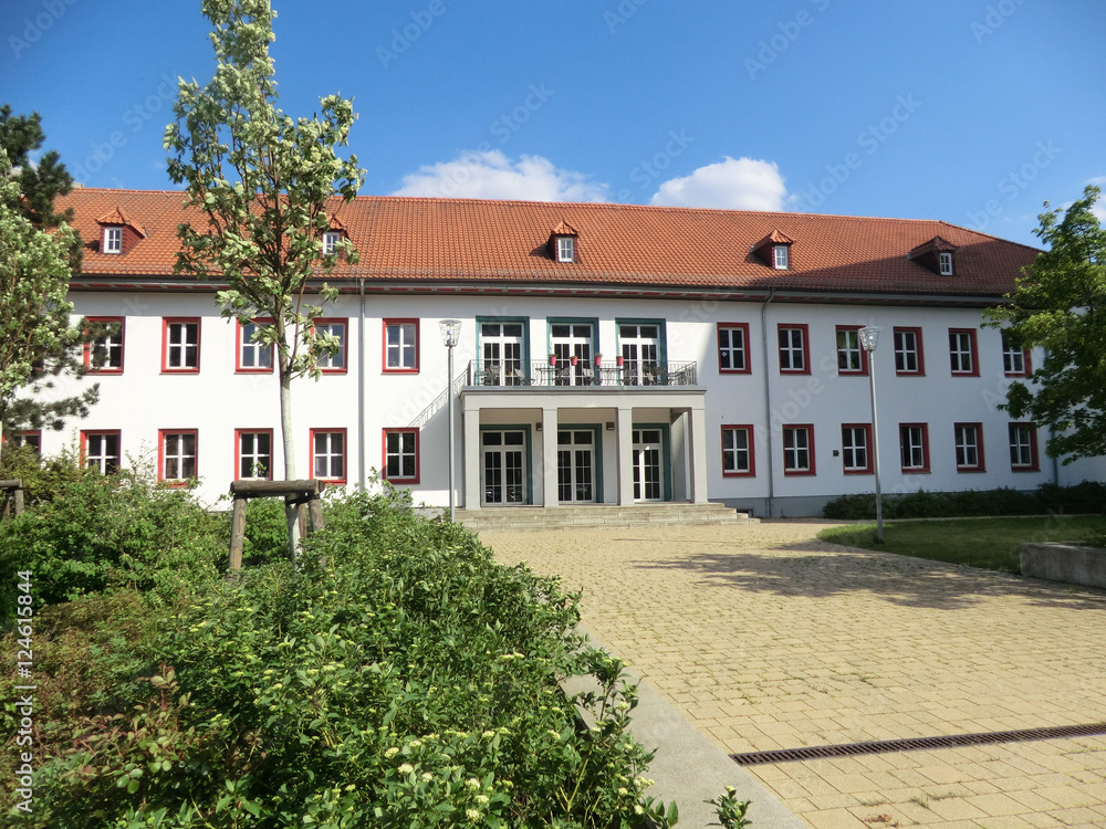Fototapeta premium Frankfurt, Mehr-Generationen-Haus Mikado