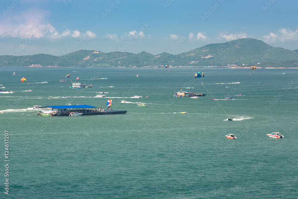 Obraz premium Pattaya water activities