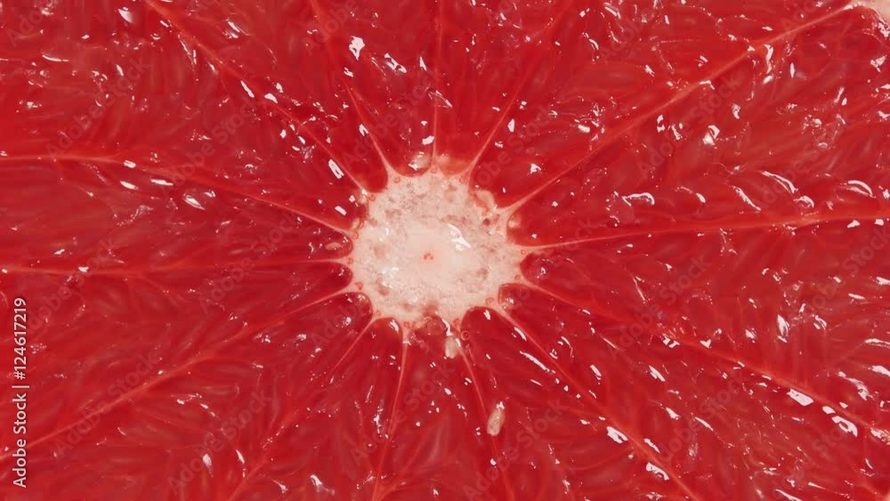 rotating slice of grapefruit rotating slice of grapefruit
