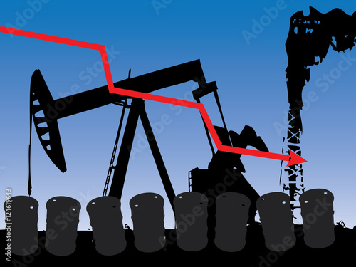 oil currencies and industry design vector background