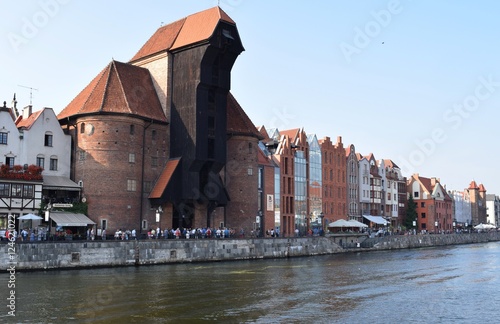 Gdańsk - dźwig - żuraw portowy