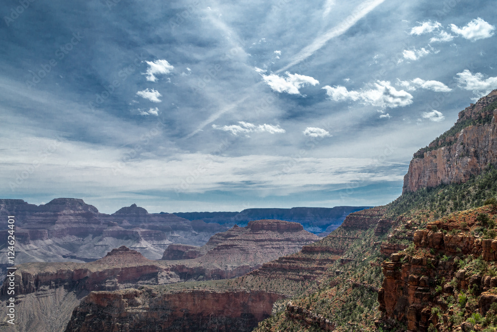 Descending the Kaibab trial