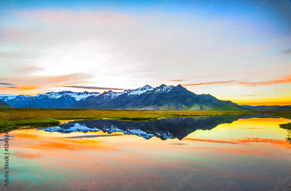 Fototapeta premium lustro górskie