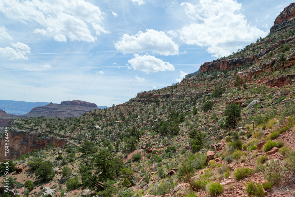 Descending the Kaibab trial