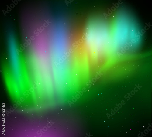 Northern lights background