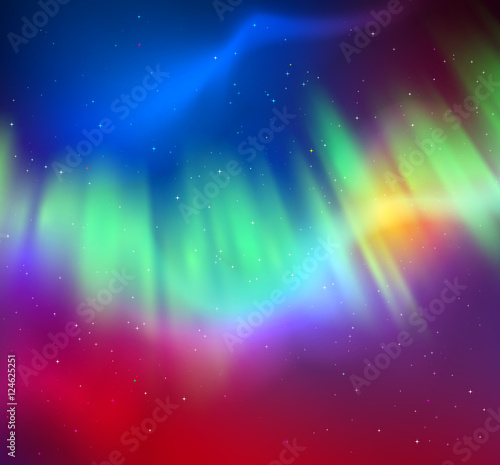 Northern lights background