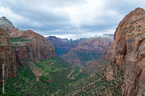 Zion National Park from the top