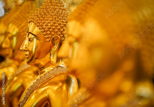 gold Buddha statue