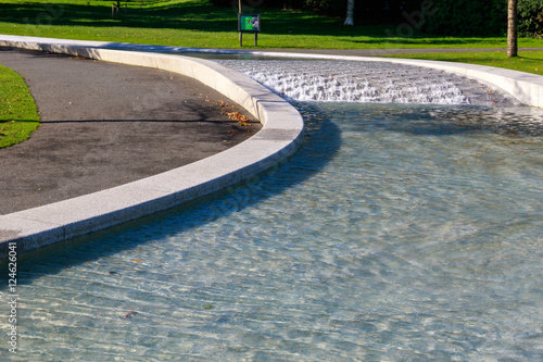 Fotografering Princess Diana Memorial Fountain in Hyde Park, London