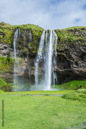 One of the hundreds of wter falls in Iceland
