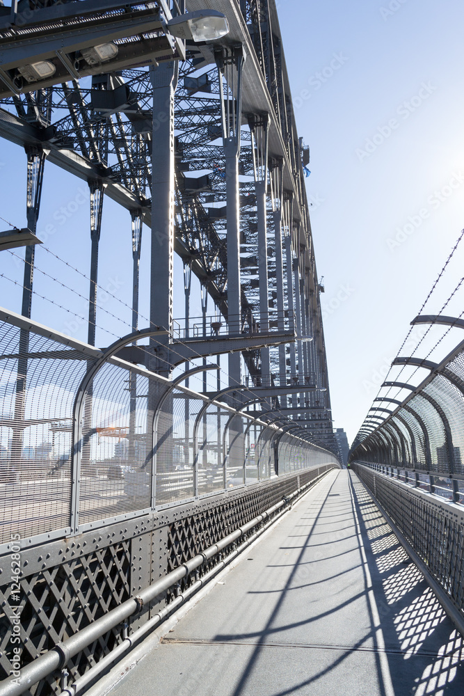 waling on the Syndey harbour bridge